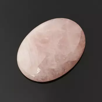 Кабошон розовый кварц 30*40 мм