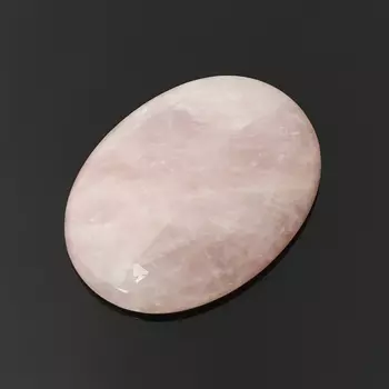 Кабошон розовый кварц 30*40 мм