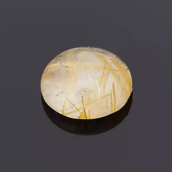 Кабошон рутиловый кварц 8 мм