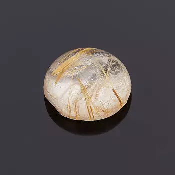 Кабошон рутиловый кварц 8 мм