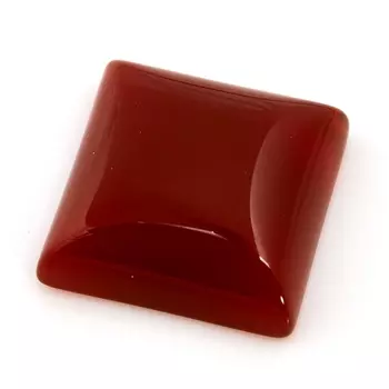 Кабошон сердолик (1 шт) 12*12 мм