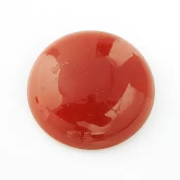 Кабошон сердолик (1 шт) 15 мм