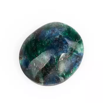 Кабошон слюда (фуксит) 14*16 мм