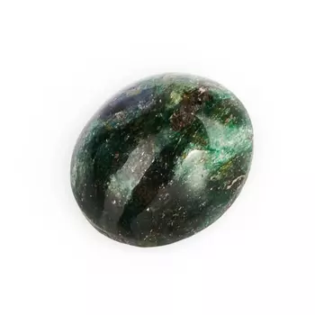 Кабошон слюда (фуксит) 14*16 мм