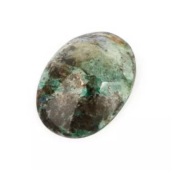 Кабошон слюда (фуксит) 15*20 мм