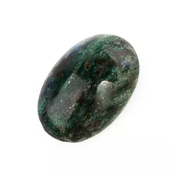 Кабошон слюда (фуксит) 15*22 мм