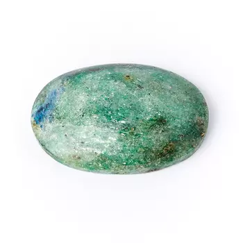 Кабошон слюда (фуксит) 16*24 мм