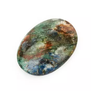 Кабошон слюда (фуксит) 17*23 мм