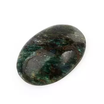 Кабошон слюда (фуксит) 17*25 мм