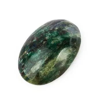 Кабошон слюда (фуксит) 17*25 мм