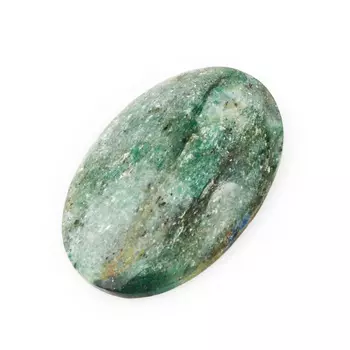 Кабошон слюда (фуксит) 17*25 мм