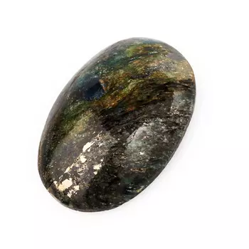 Кабошон слюда (фуксит) 17*25 мм