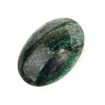 Кабошон слюда (фуксит) 17*25 мм