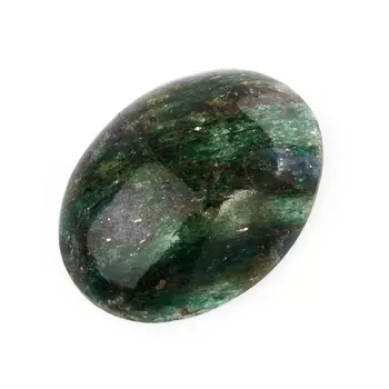 Кабошон слюда (фуксит) 18*23 мм