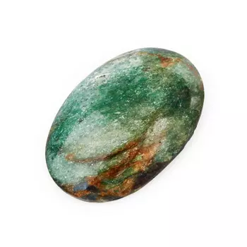 Кабошон слюда (фуксит) 18*23 мм