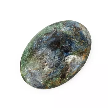 Кабошон слюда (фуксит) 18*23 мм