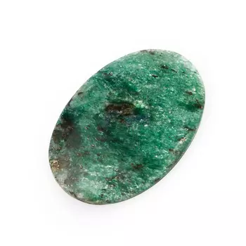 Кабошон слюда (фуксит) 18*25 мм