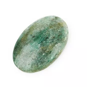 Кабошон слюда (фуксит) 18*27 мм