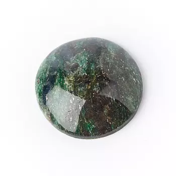 Кабошон слюда (фуксит) 19*20 мм