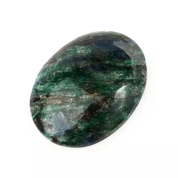 Кабошон слюда (фуксит) 19*24 мм