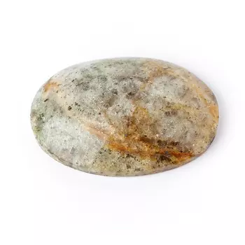 Кабошон слюда (фуксит) 19*26 мм