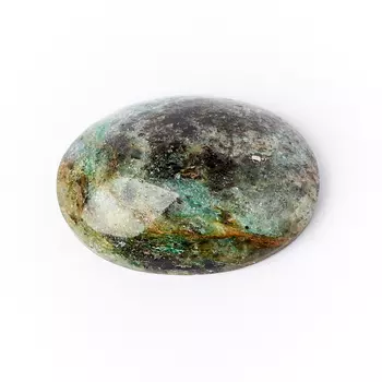 Кабошон слюда (фуксит) 20*27 мм