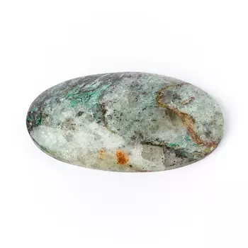 Кабошон слюда (фуксит) 20*35 мм