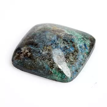 Кабошон слюда (фуксит) 21*20 мм