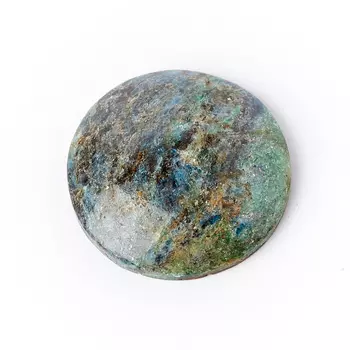 Кабошон слюда (фуксит) 21 мм