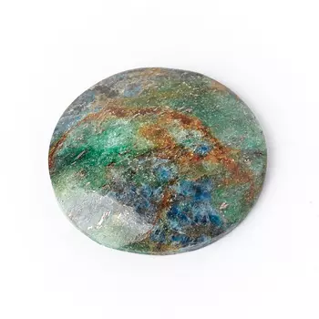 Кабошон слюда (фуксит) 23*25 мм