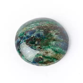 Кабошон слюда (фуксит) 23 мм