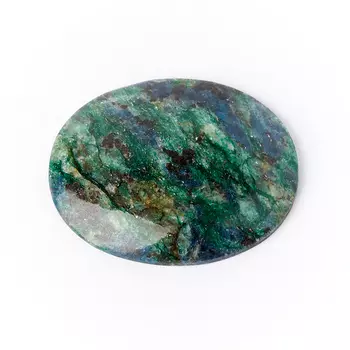 Кабошон слюда (фуксит) 24*30 мм