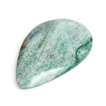 Кабошон слюда (фуксит) 24*40 мм