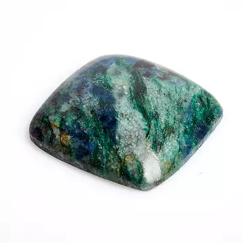 Кабошон слюда (фуксит) 25*25 мм