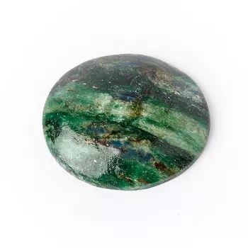 Кабошон слюда (фуксит) 25*28 мм