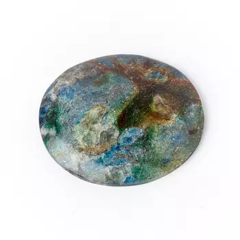 Кабошон слюда (фуксит) 25*29 мм