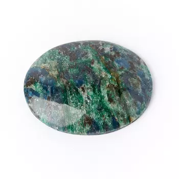 Кабошон слюда (фуксит) 25*30 мм