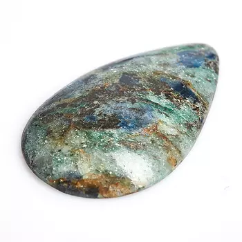 Кабошон слюда (фуксит) 25*40 мм