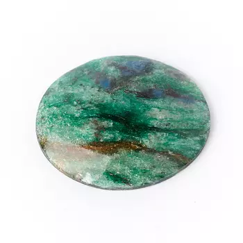 Кабошон слюда (фуксит) 26*30 мм