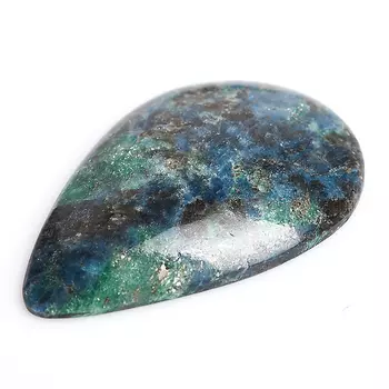 Кабошон слюда (фуксит) 27*40 мм