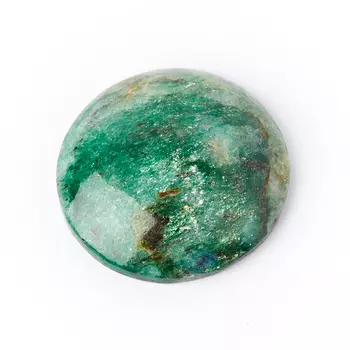 Кабошон слюда (фуксит) 27 мм