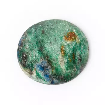 Кабошон слюда (фуксит) 28 мм