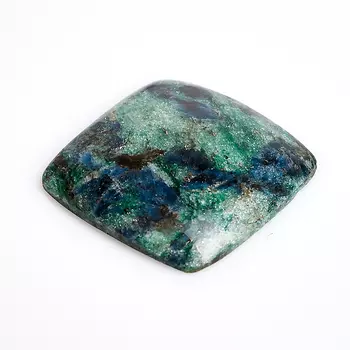 Кабошон слюда (фуксит) 29*29 мм