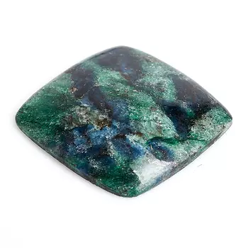 Кабошон слюда (фуксит) 29*30 мм