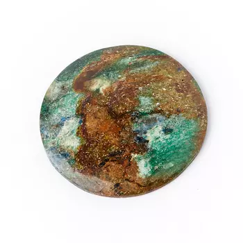 Кабошон слюда (фуксит) 30 мм