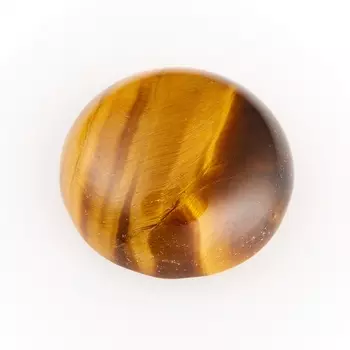 Кабошон тигровый глаз 12 мм