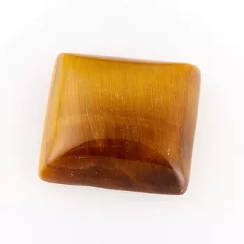 Кабошон тигровый глаз 15*15 мм