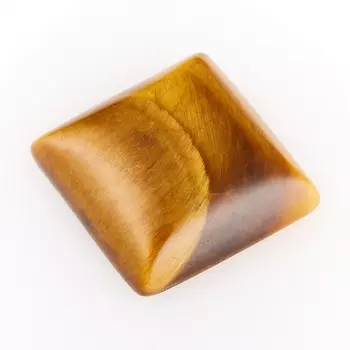 Кабошон тигровый глаз 15*15 мм