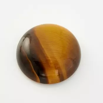Кабошон тигровый глаз 15 мм