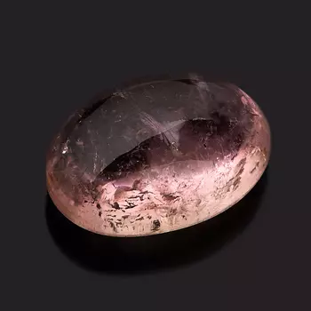 Кабошон турмалин розовый (рубеллит) 7*10 мм